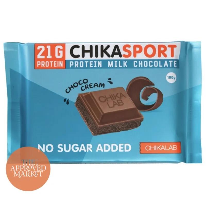 Chikalab Protein Milk Chocolate With Chocolate Filling 100g