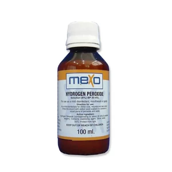 Mexo Hydrogen Peroxide 6% 200 Ml