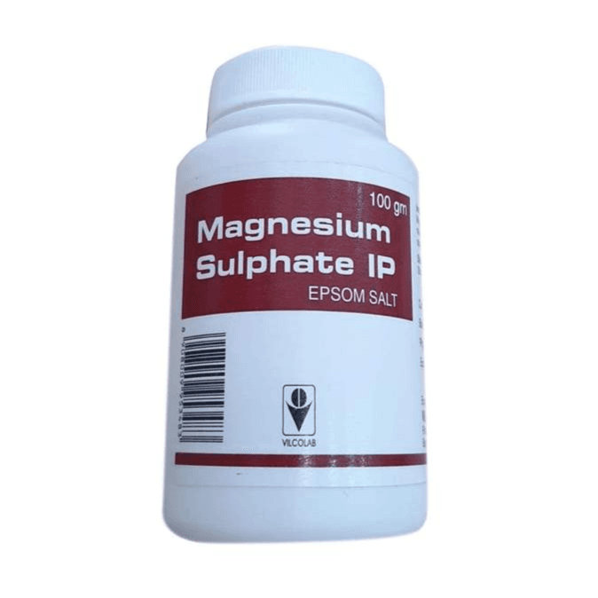 Magnesium Sulphate Ip 100gm Epsom Salt