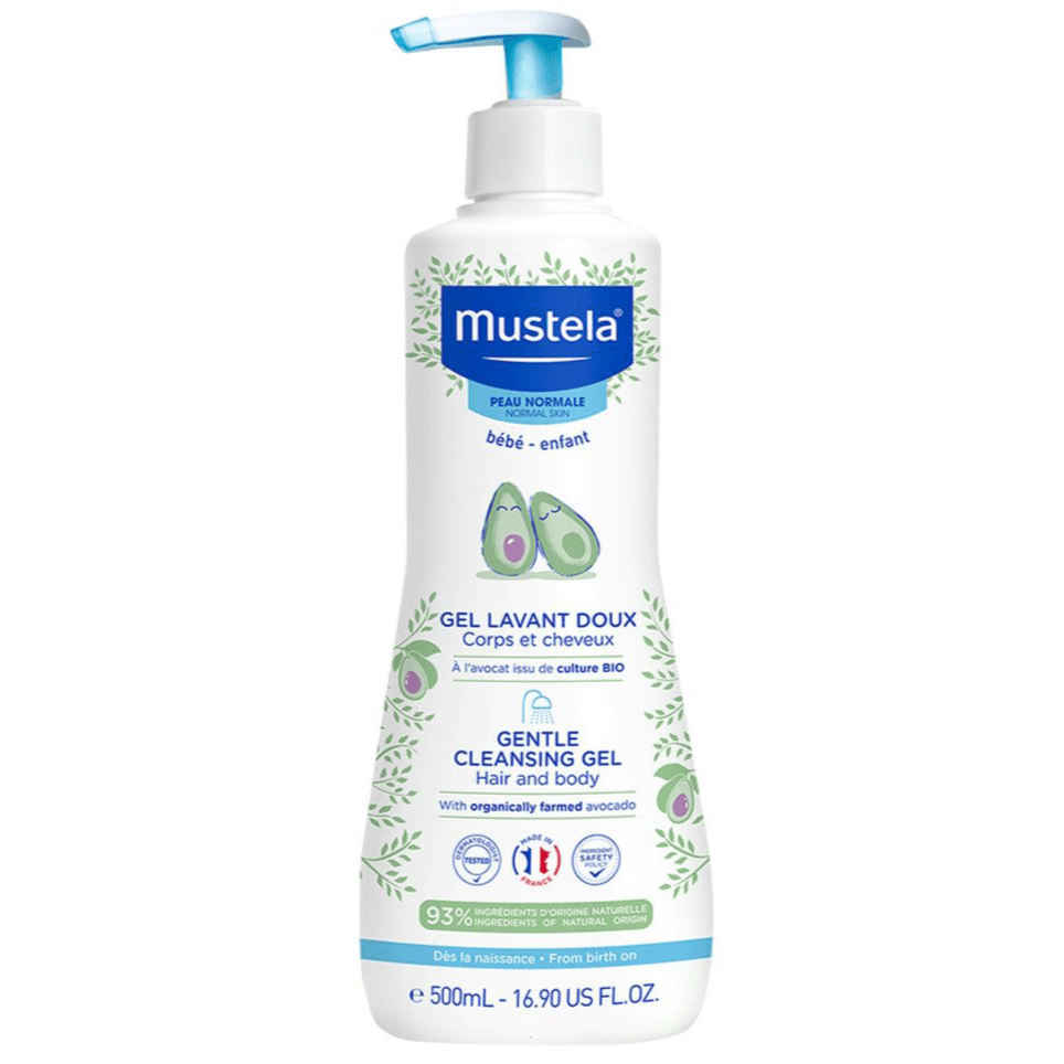 Mustela Gentle Cleansing Gel With Avocado 500ml