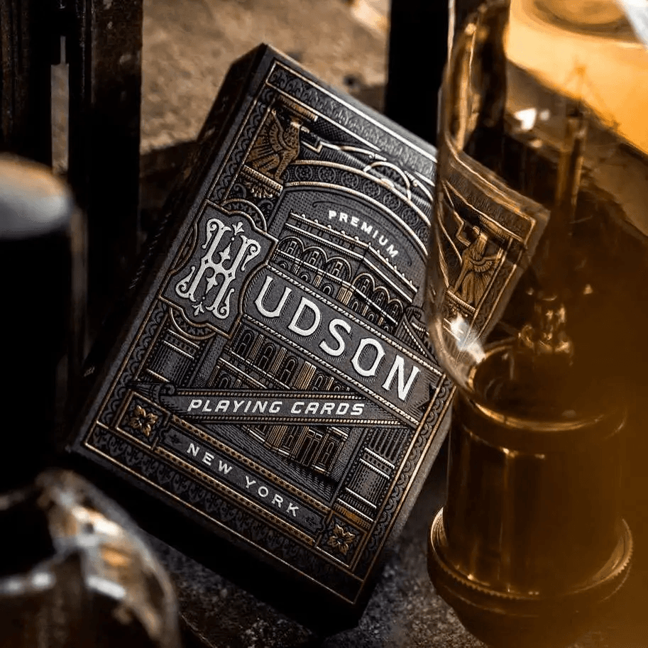 Black Hudson Playing Cards