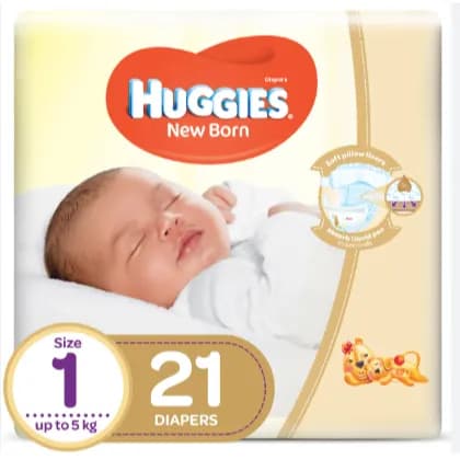 Huggies Newborn Diaper 21s