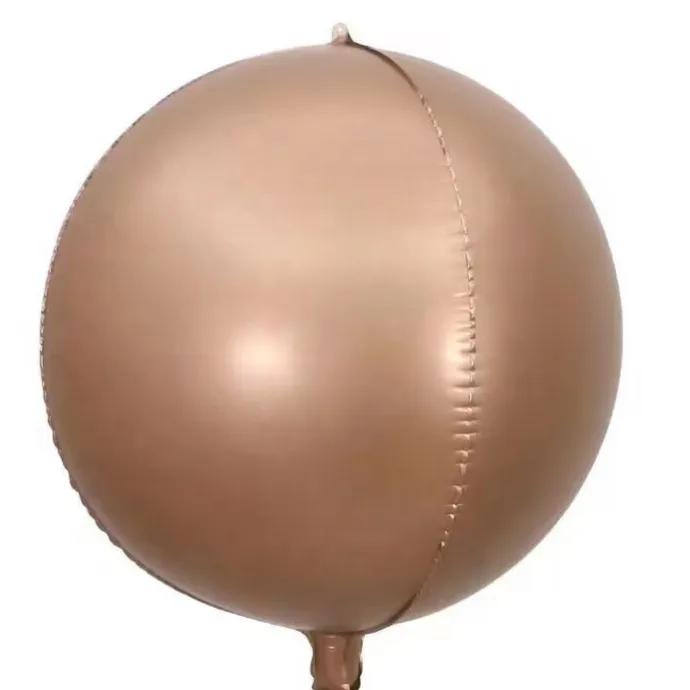 4D Brown Helium Balloon