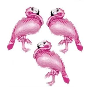 Mini Flamingo Set Foil Balloon (3pcs)