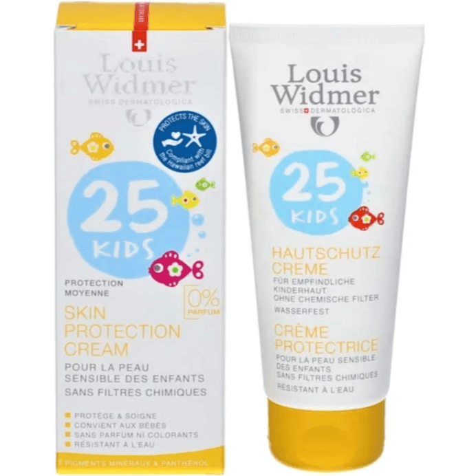 Louis Widmer Kids Skin Protection Cream SPF25 Non Scented 100ml