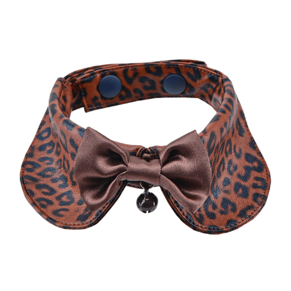 Catspia Leone Cat Collar & Bell & Bow Tie Large