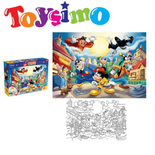 108 Pieces 2 In 1 Disney Mickey Puzzle