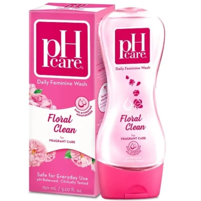 Ph Care Daily Feminine Wash Floral Clean Care 150ml