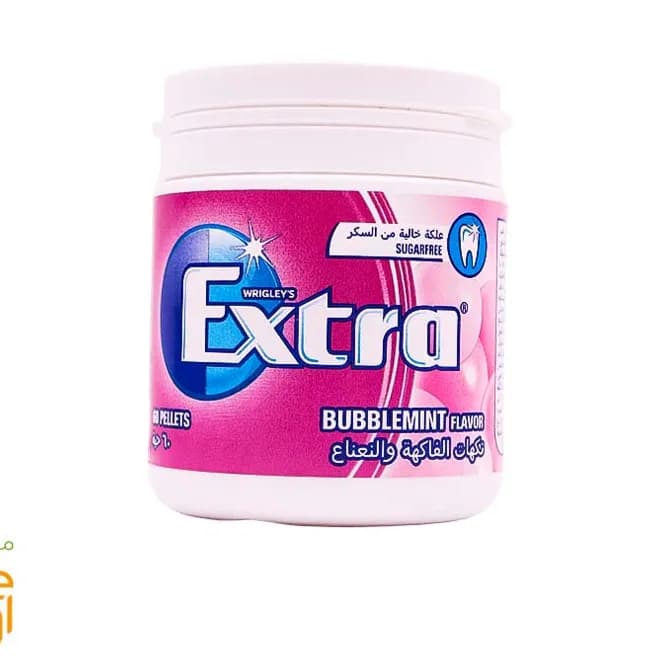 Wrigley Extra Bubble Mint Flavour 60 Tbts 6672