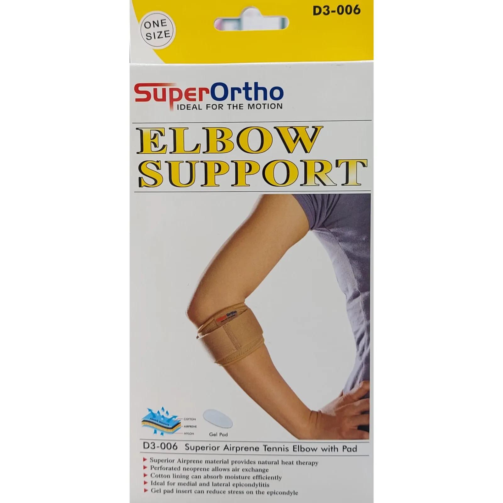 Super Ortho Tennis Elbow Support One Size D3-006