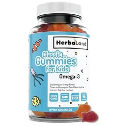 Herbaland Classic Gummies For Kids Omega 3  60pieces