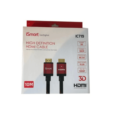 Ismart Go Digital High Definition Hdmi Cable Ic719 10m