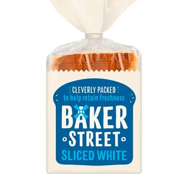 Baker St White Slice Bread 550g