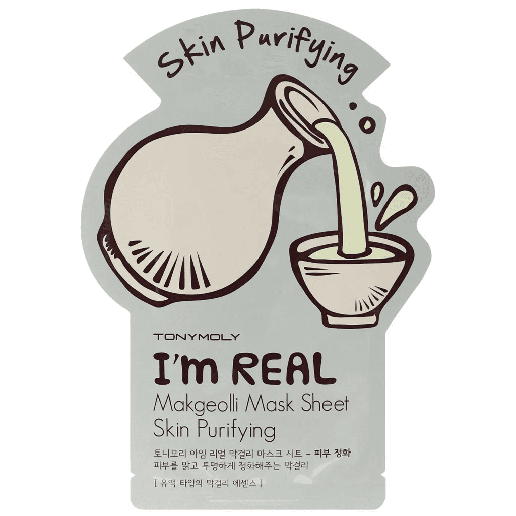 Tonymoly I'm Real Makgeolli Sheet Mask - Skin Purifying