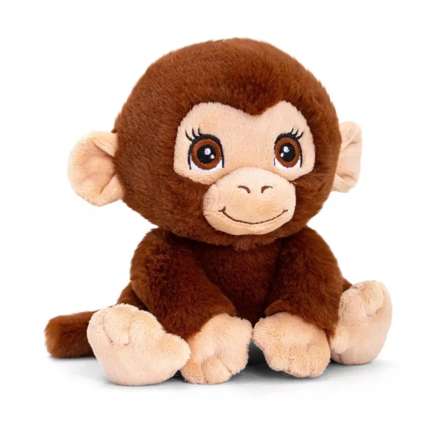 Keel Toys Keeleco Monkey 16cm Adoptable World Eco Plush Soft Toy