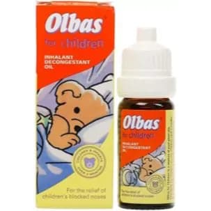 Olbas Oil Children For Nasal Congestion By Inhalation 10ml