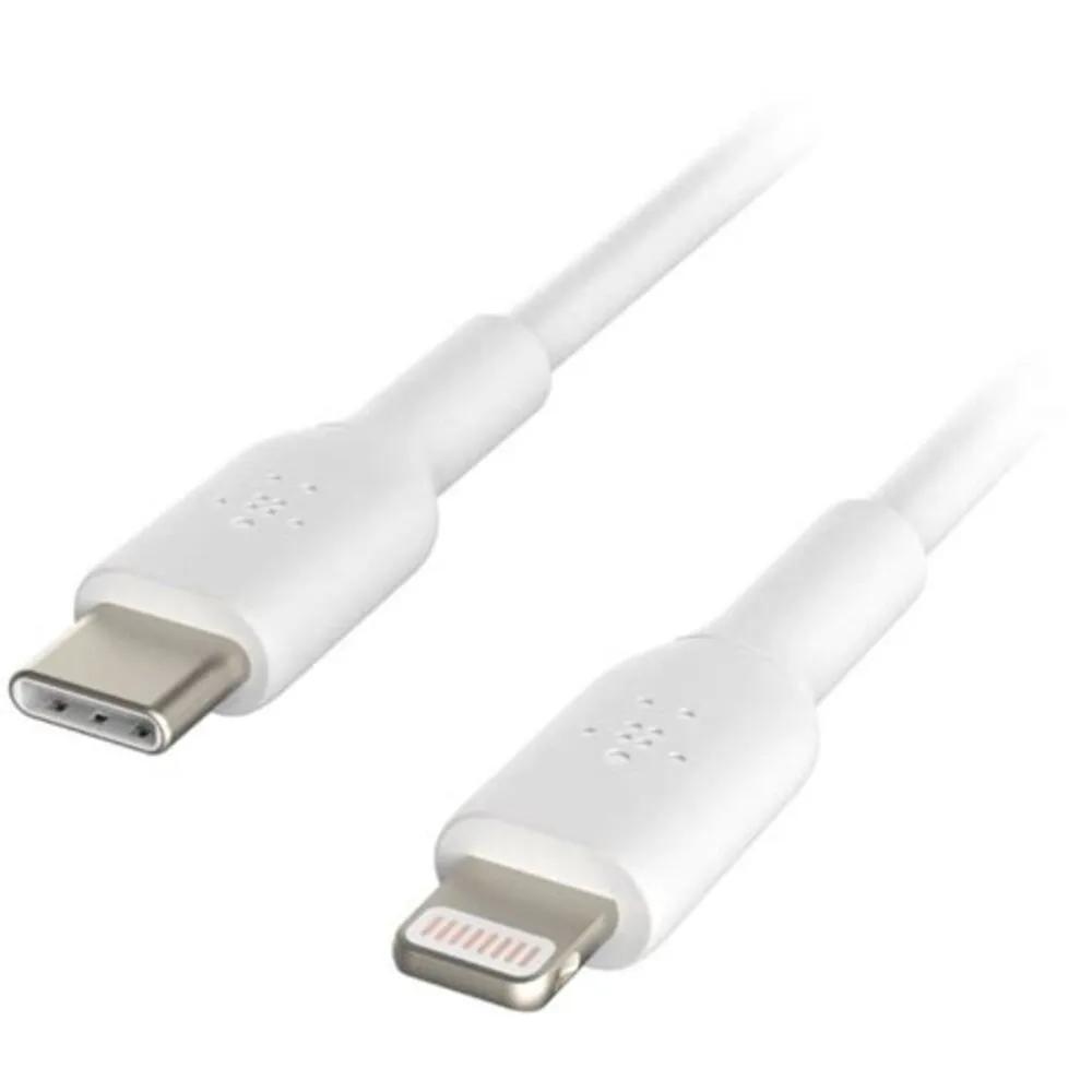 Belkin Usb-c Cable With Lightning Connector 1mtr-white