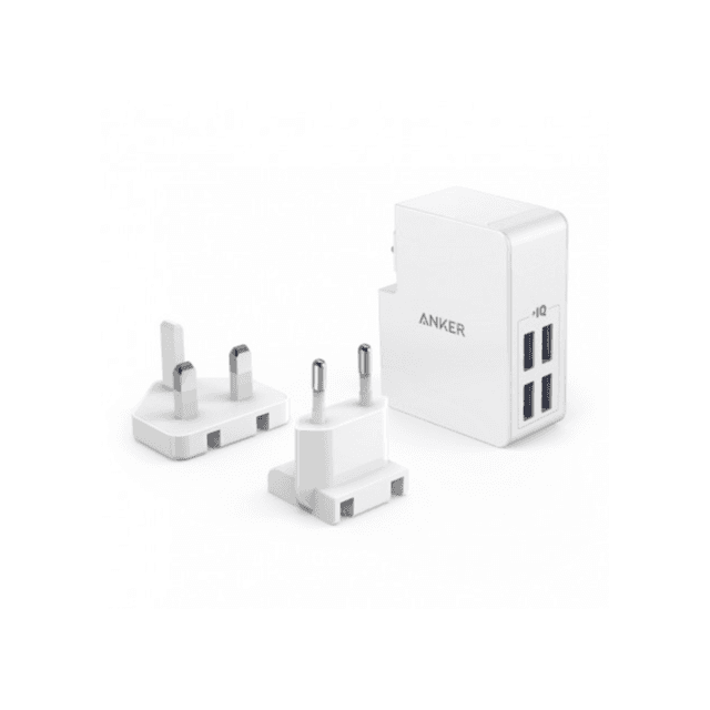 Anker Powerport 4 Lite 27W Charger With 4 Usb