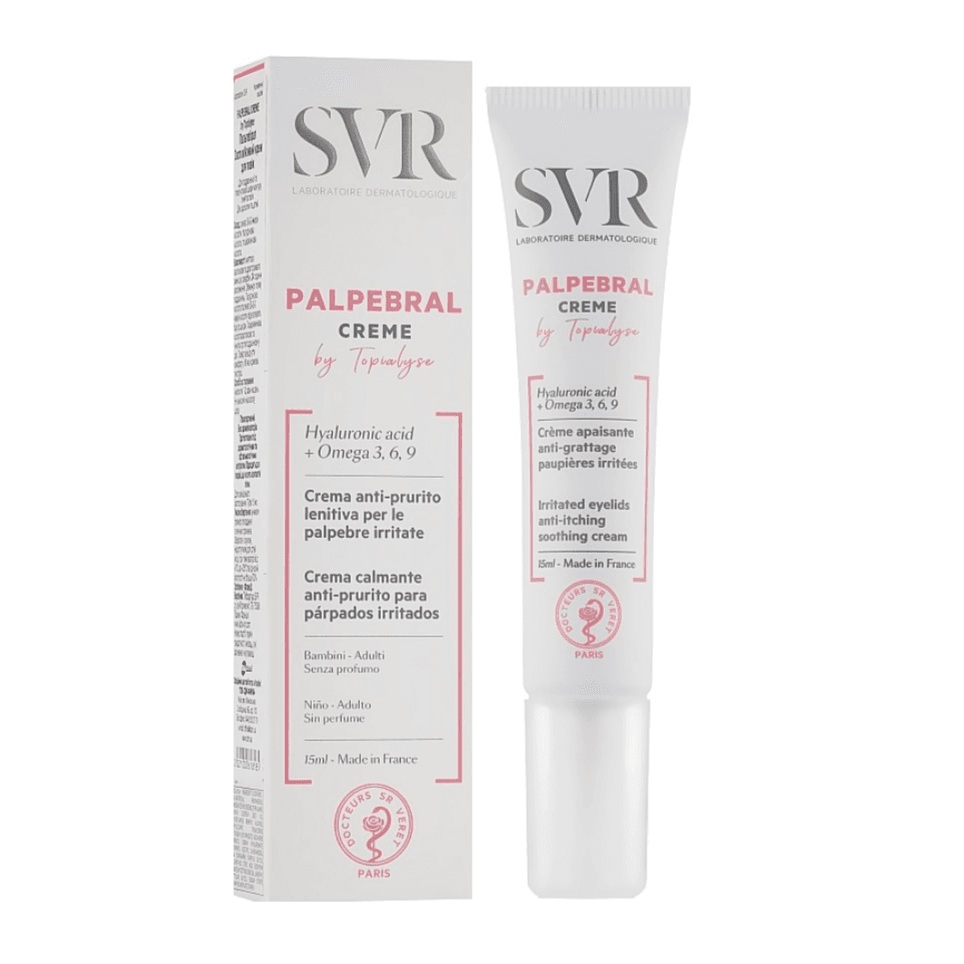 SVR Topialyse Palpebral Eyelid Cream For Irritated Eyes 15ml