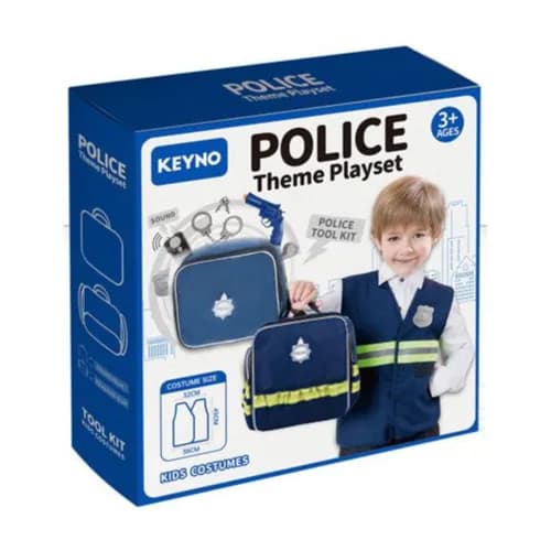 Kenyo-Police-Theme Playset-3+Ages