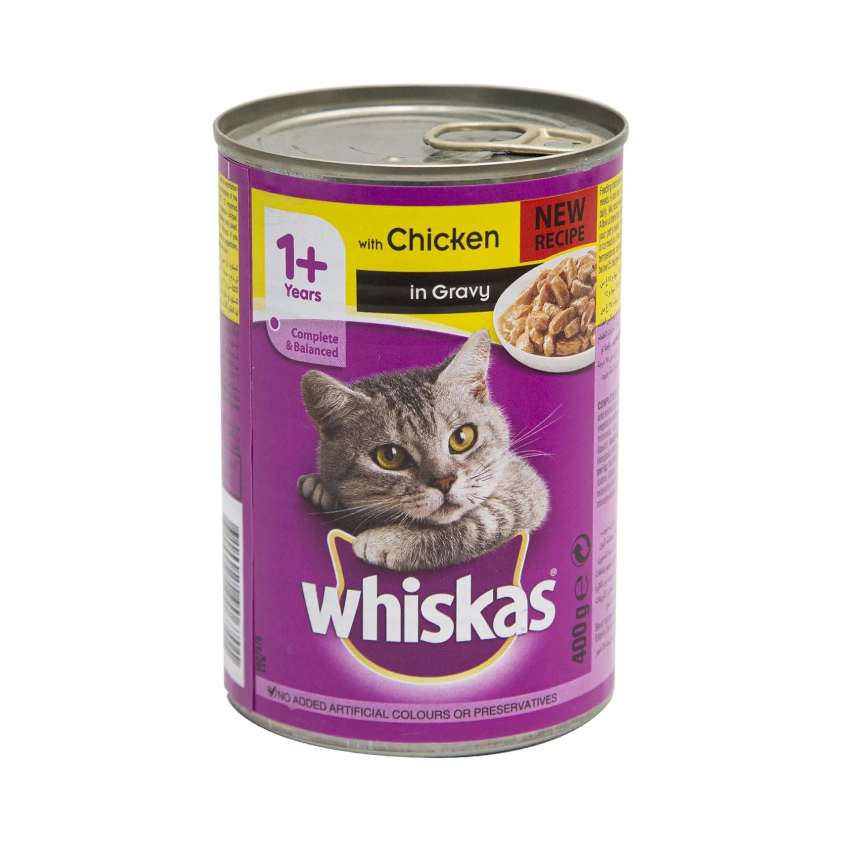 Whiskas 1+years With Chicken In Gravy 400gm