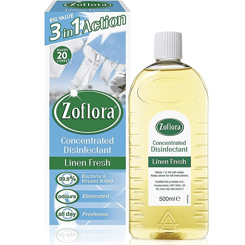 Zoflora Linen Fresh 3 In 1 Action 500ml