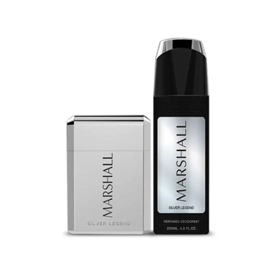 Asten Marshall Silver Legend Perfume Edp100ml +200ml Deo