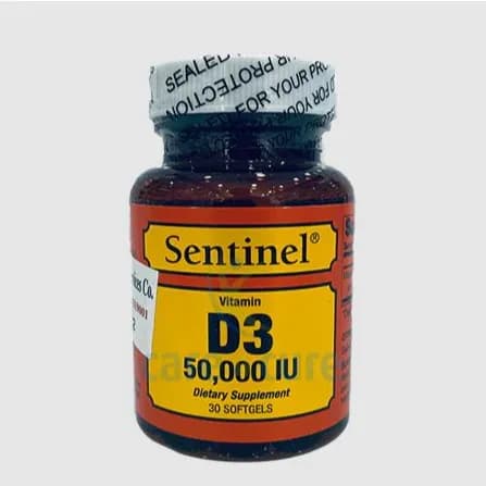 Sentinel D3 50000iu 30's