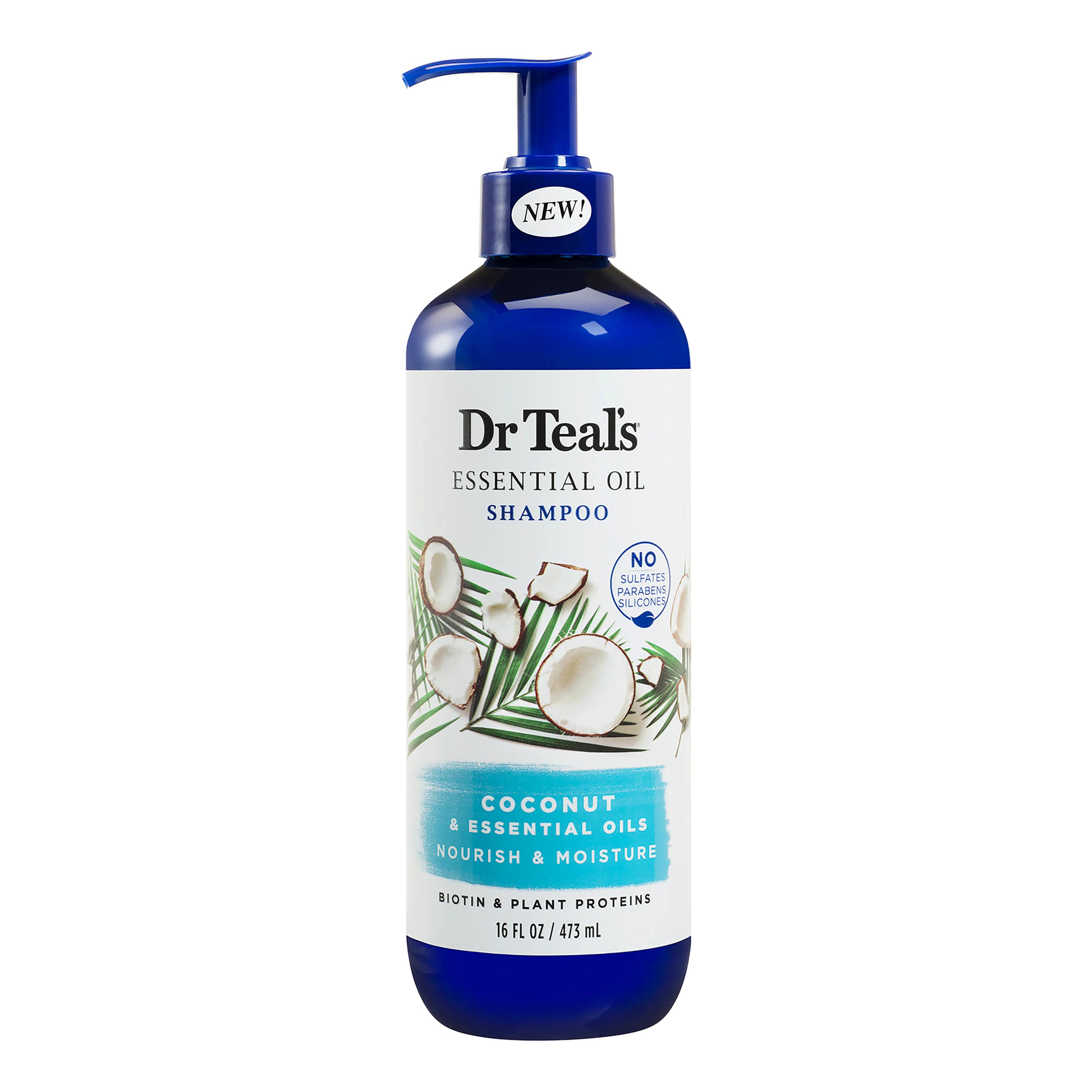 Dr Teal's Coconut Nourish & Moisturize Shampoo  473ml