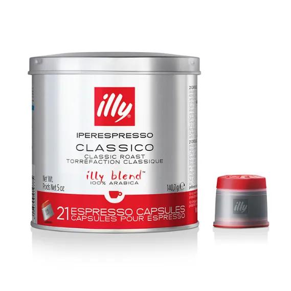 Illy Classico Medium Roast Iperespresso Capsule 21 Ct