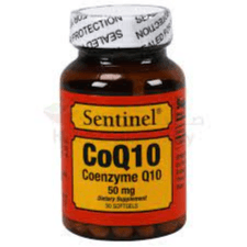 Sentinel Co-enzyme Q10 50mg 50 Capsules