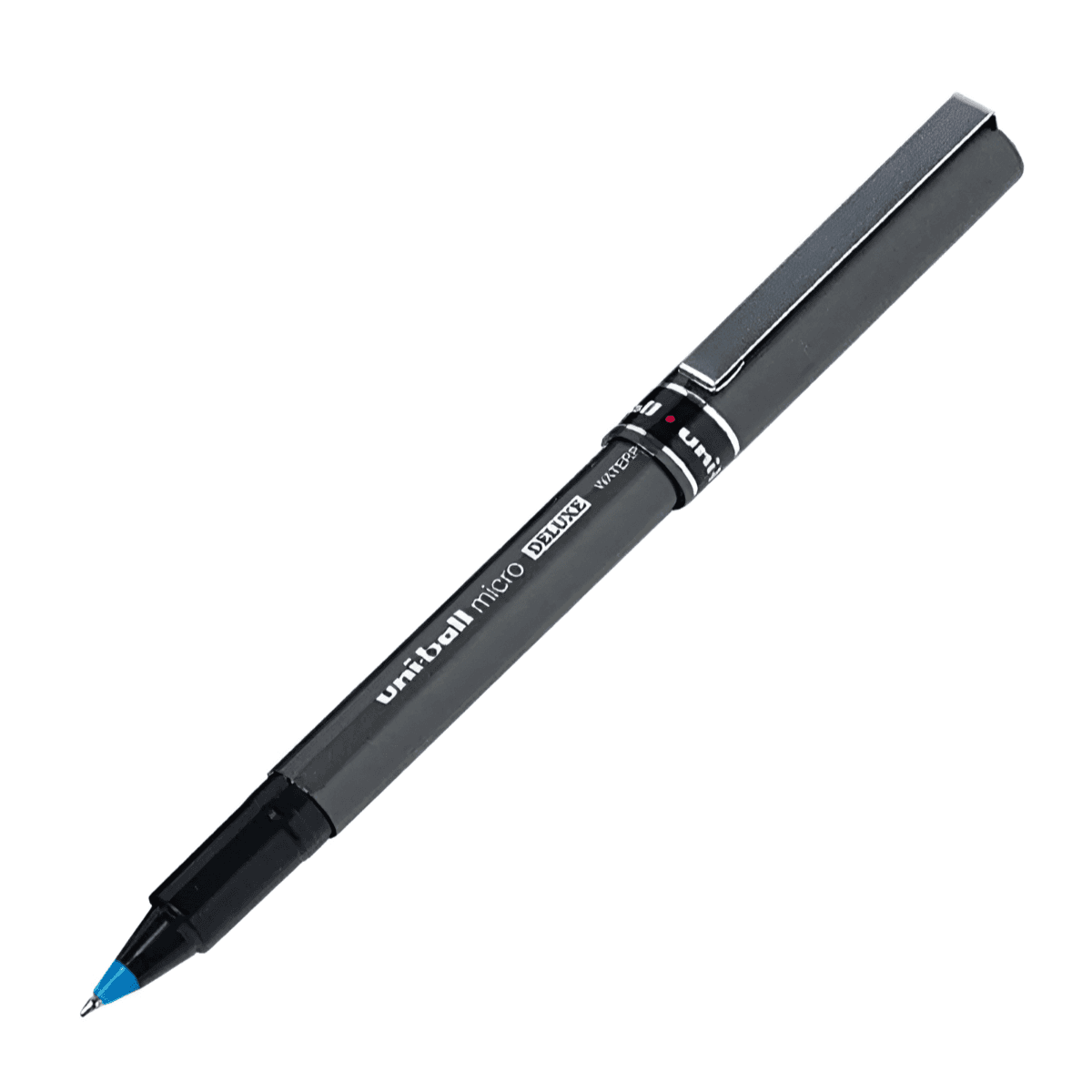 Uniball Micro Deluxe 0.5mm Roller Ball Pen - Blue (PNUB47)