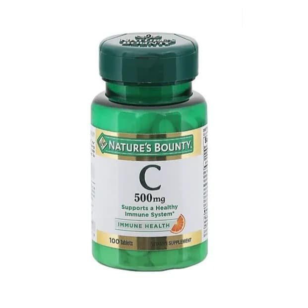 Nature's Bounty Vitamin C 500mg 100s