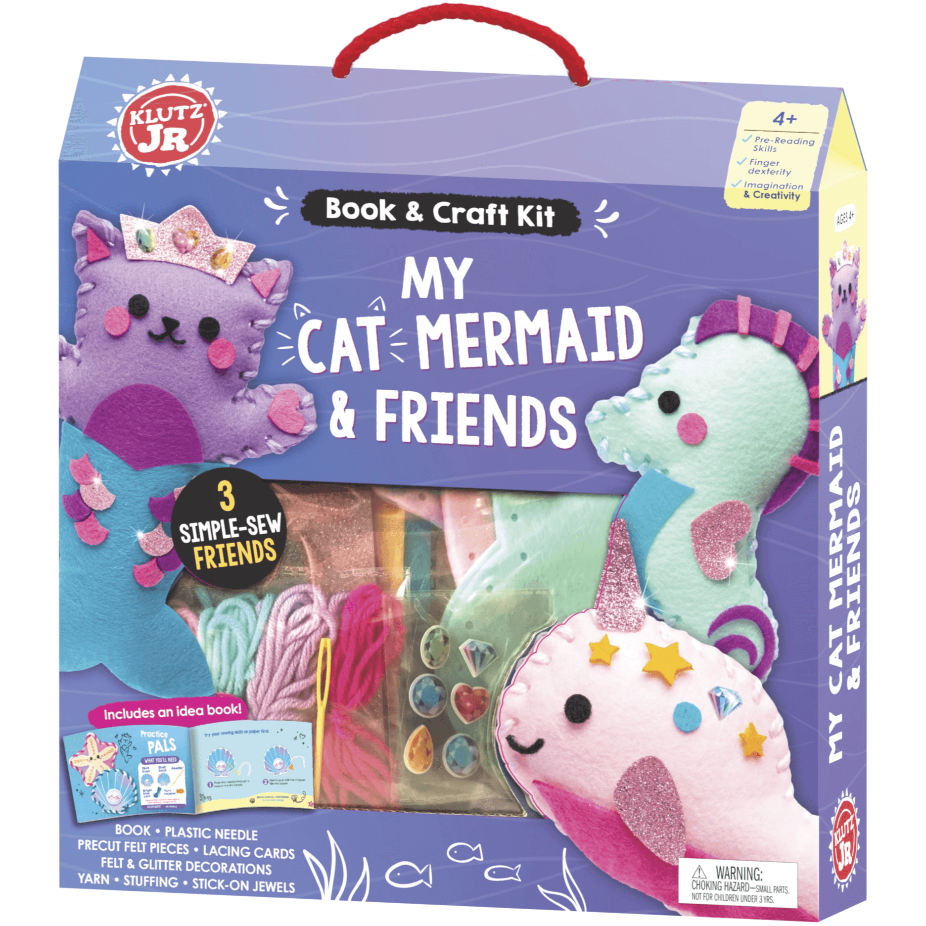 702224 My Cat Mermaid & Friends (Mixed media product / Mixed Media, Contains 1 Paperback / softback and 1 Other merchandise) By Editors of Klutz