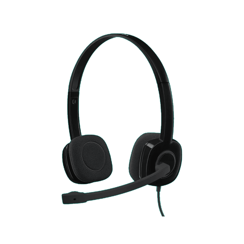 Logitech Analog Stereo Wired Headset (H151)