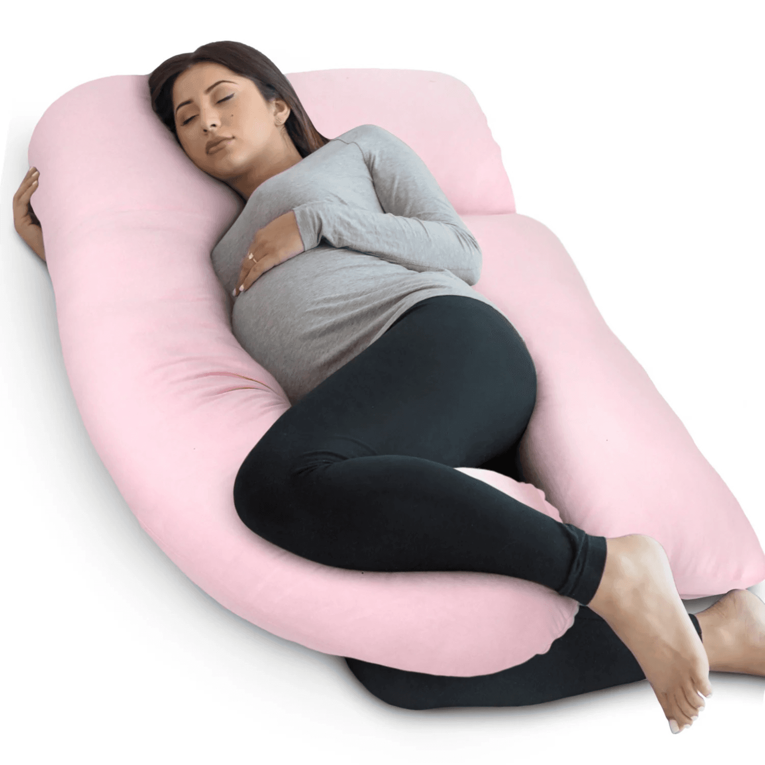 Smart Life Pregnancy Support Pillow - Pink