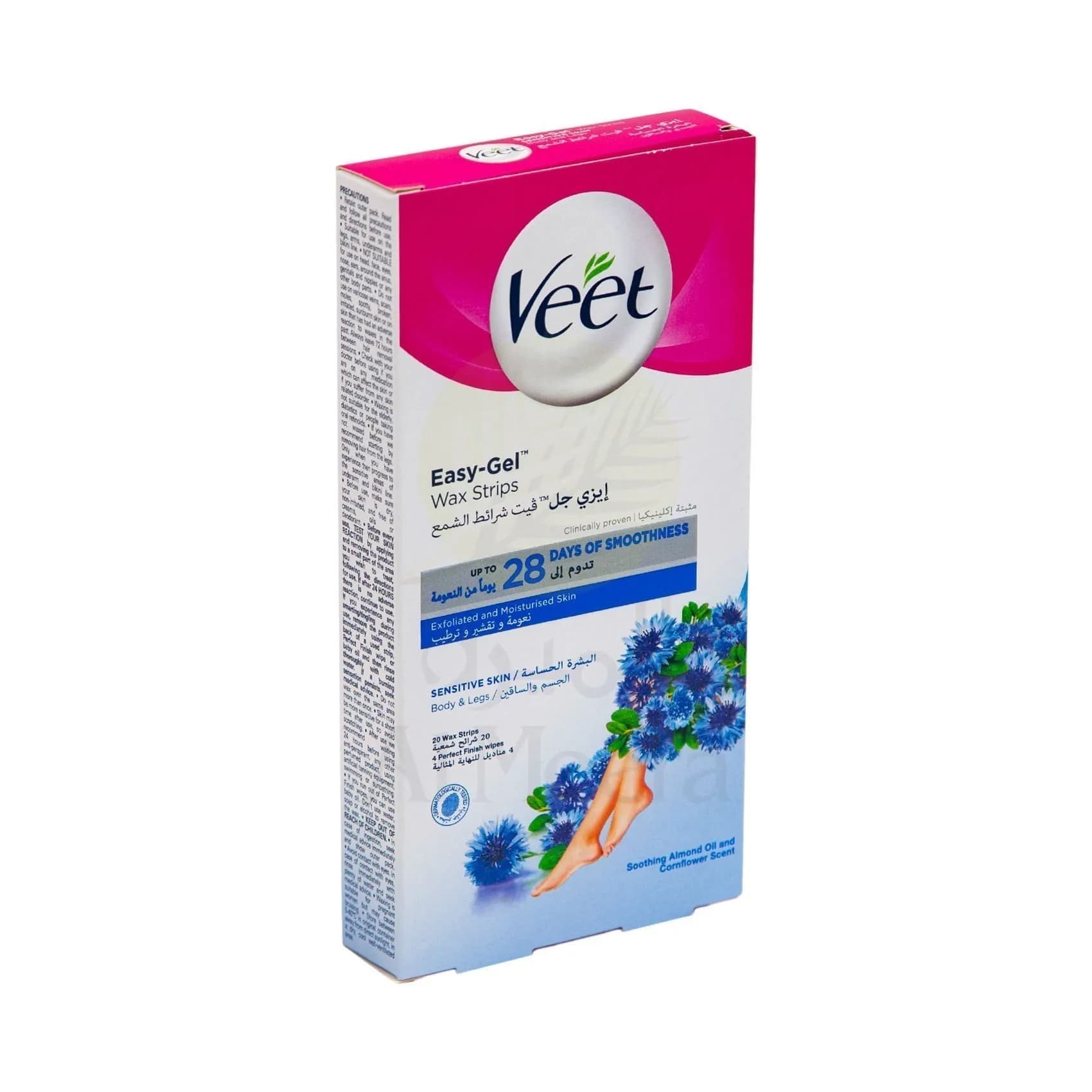 Veet Wax Strips Sensitive 20'S