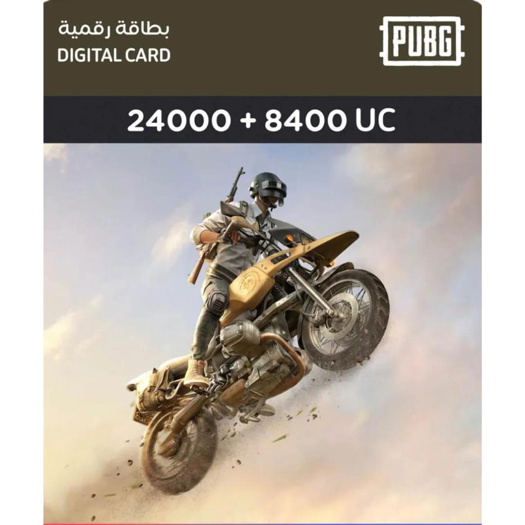 Pubg 24000 + 8400 UC