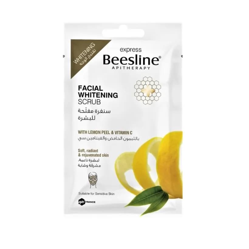 Beesline Facial Whitening Mask With Lemon Peel And Vitamin C 25G