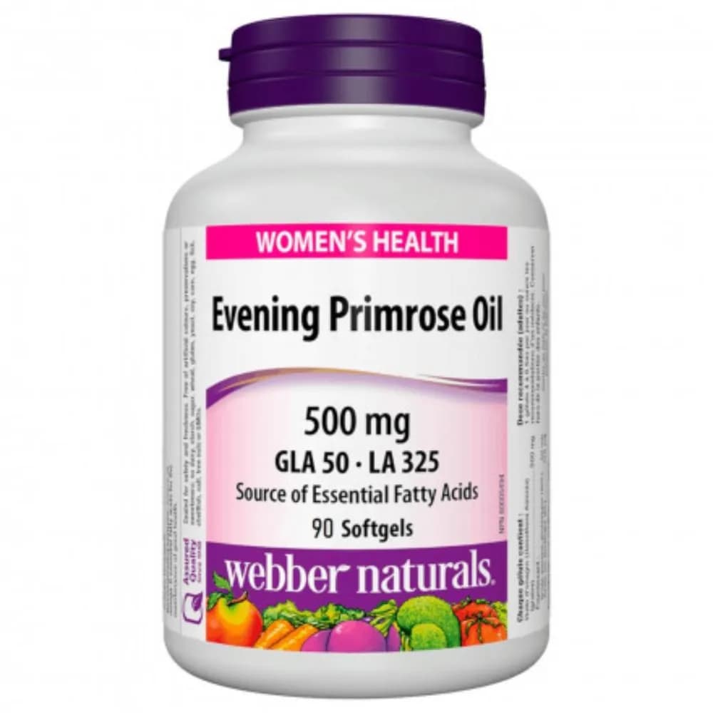 Webber Naturals Evening Primrose Oil 1000mg Cap 90's