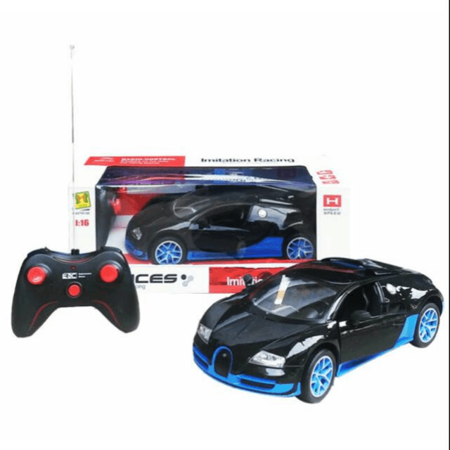 Imitation Racing R/C Car Bugatti 1:16 -Blue (Closed Vertion)