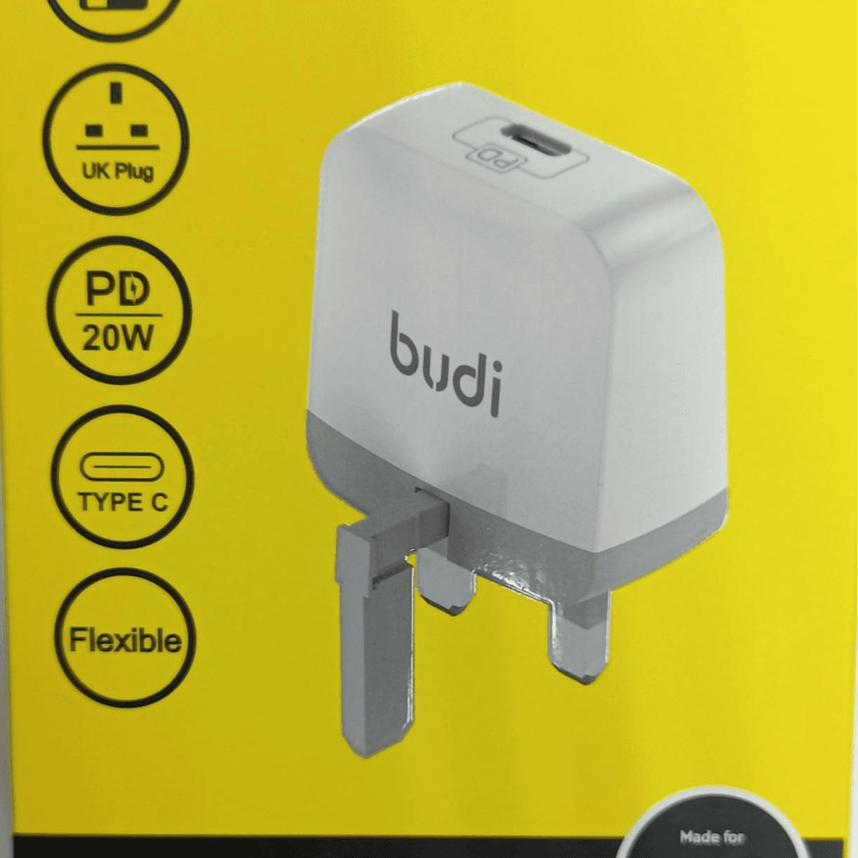 Budi 20W Usb-C Pd Power Adapter