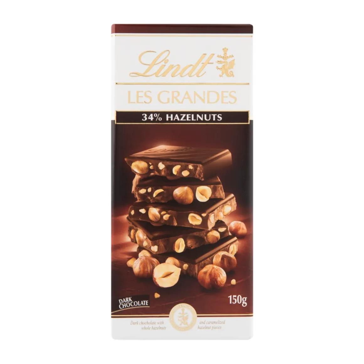 Lindt Les Grandes 34% Hazelnuts