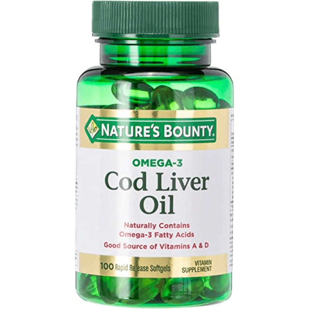 Nature's Bounty Cod Liver Oil Cap 100's