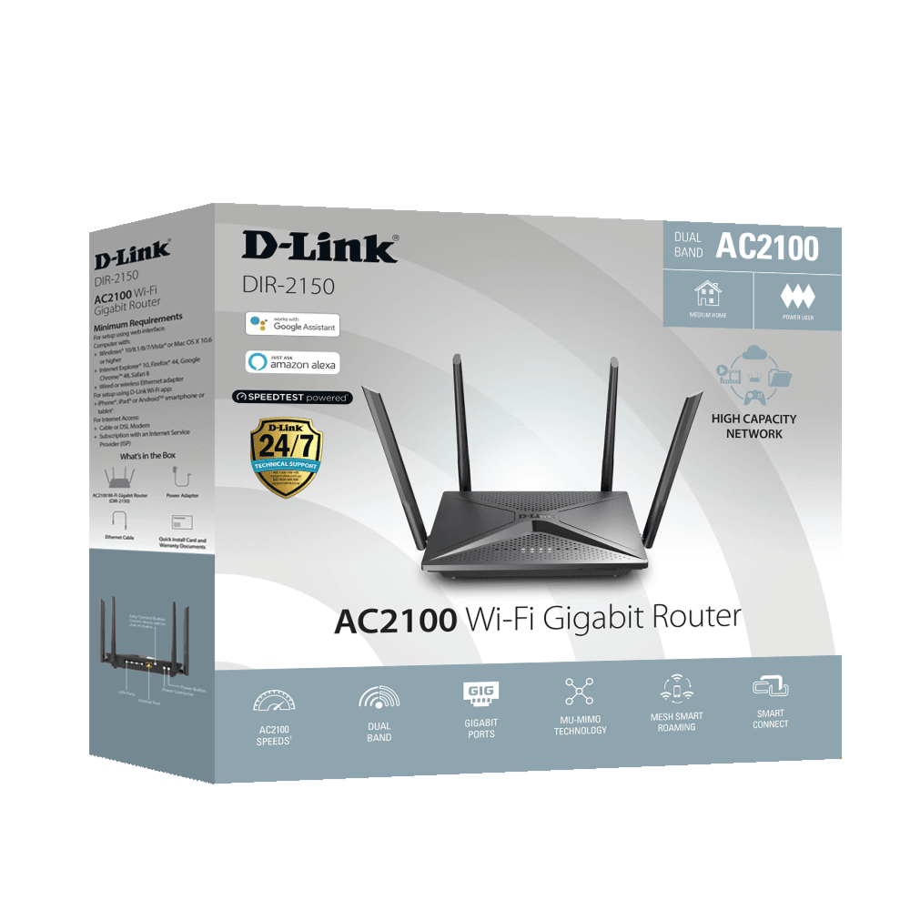 D-Link AC2100 Wi-Fi Gigabit Router