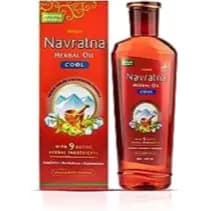 Himani Navratna Herbal Oil Cool Instant Cooling & Relaxing Formula With 9 Active Herbal Ingredients Relieves, Relaxes, Rejuvenates Head & Body Massage 300Ml