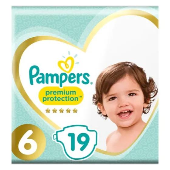 Pampers Premium Protection Size Six 19 Diapers