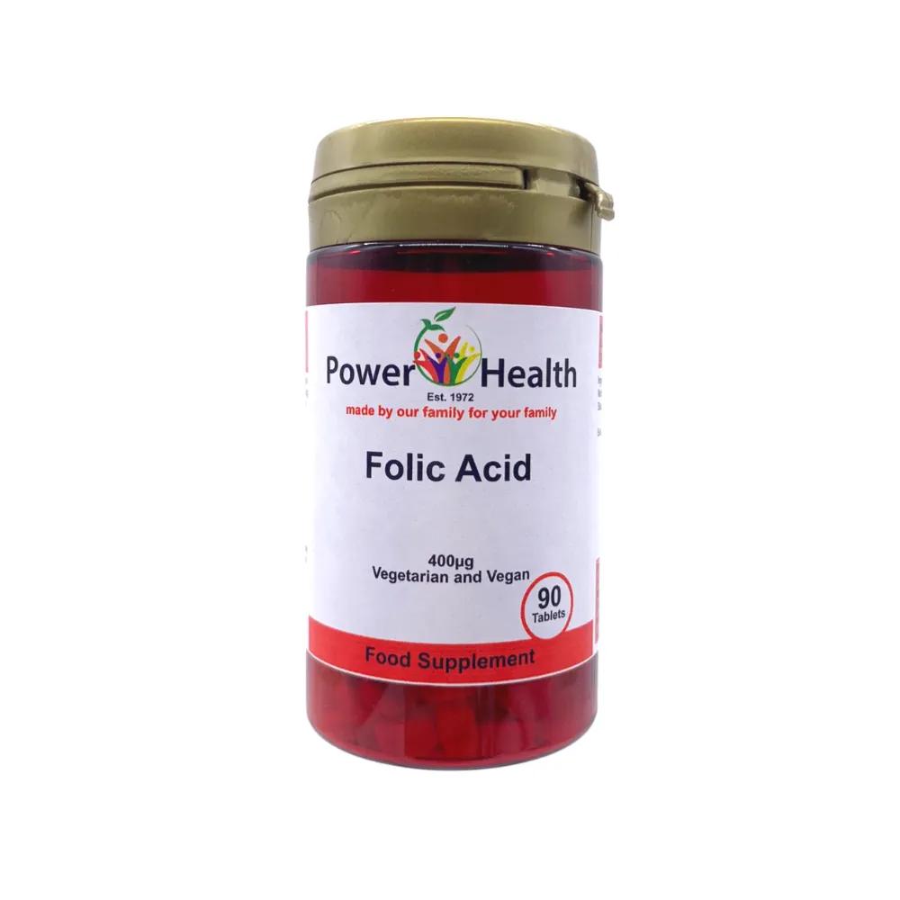 Power Health Folic Acid 400 Mg 90 Tab