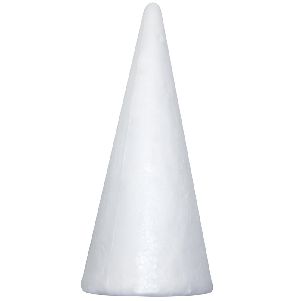 Foam Blank Cone Shapes For Modeling Craft Diy Works-40Cm (Cbcs11_421)