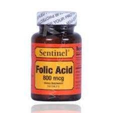 Sentinel Folic Acid 800mcg